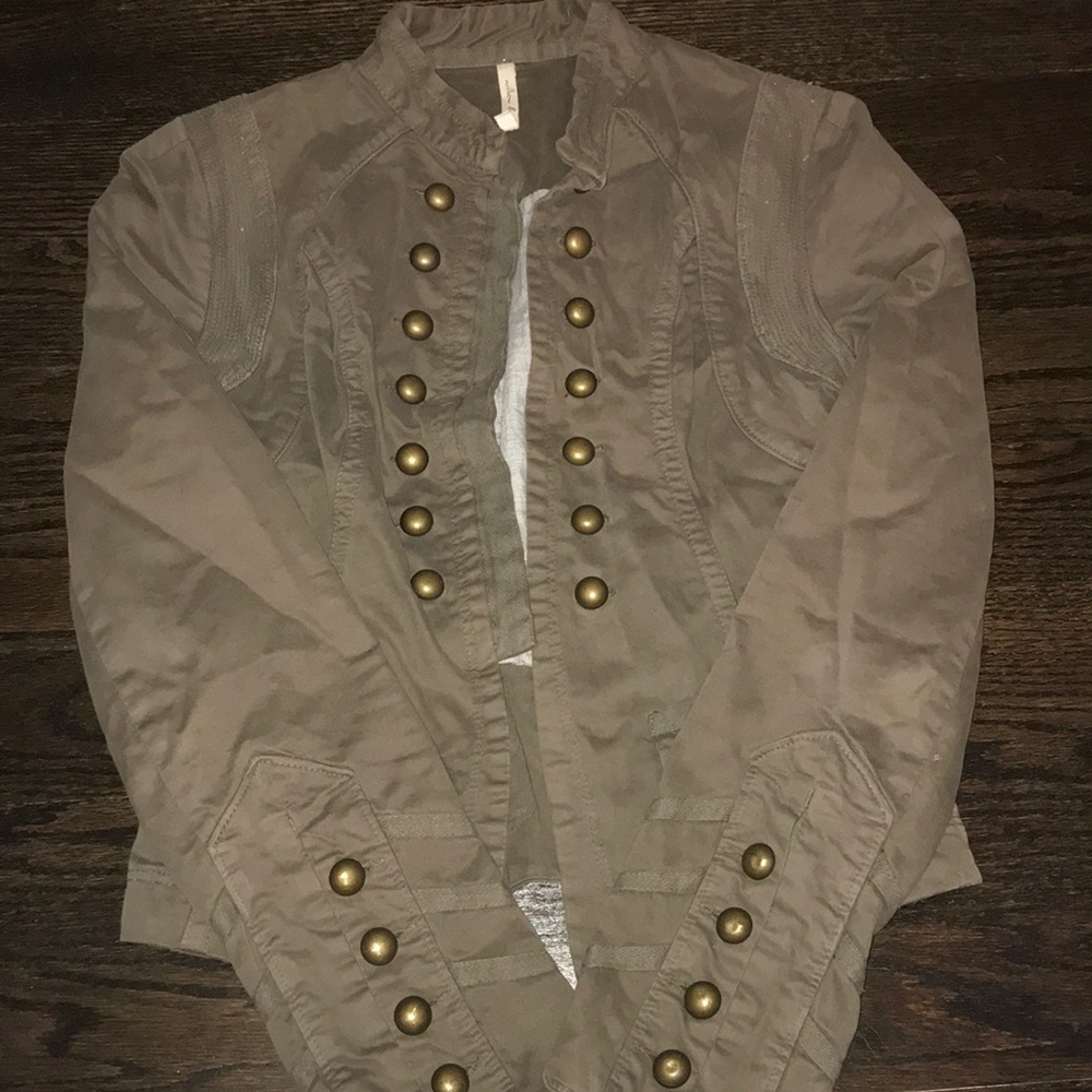 Military detailed jacket